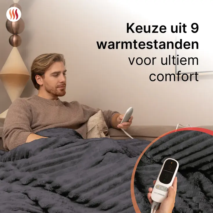 Seranova Elektrische Deken XXL - 180x160 cm