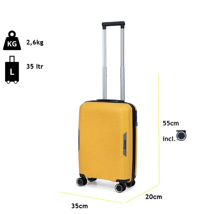 Swinger Harde handbagage Koffer 55cm