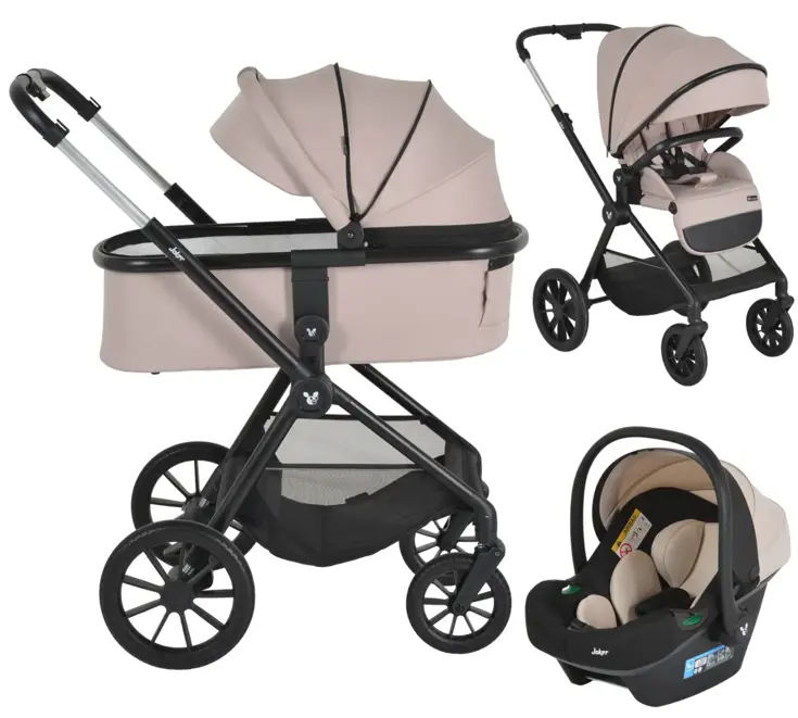 Cangaroo Joker 3-in-1 Kinderwagen incl. Autostoel