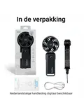 Diveblues® AIR Fanzy Oplaadbare Handventilator