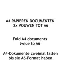 Luxe XL Autopapieren Mapje - Kentekenbewijs Hoesje