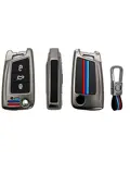 Metalen Sleutelhoesje voor Volkswagen grijs B3