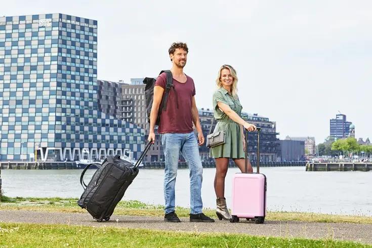 Enrico Benetti - Amsterdam - Wieltas 75L