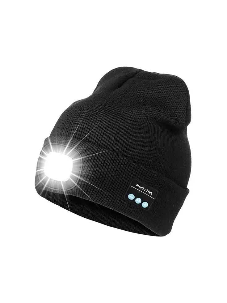 Fedec muts met LED en bluetooth