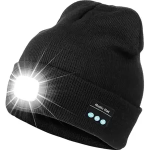 Fedec muts met LED en bluetooth