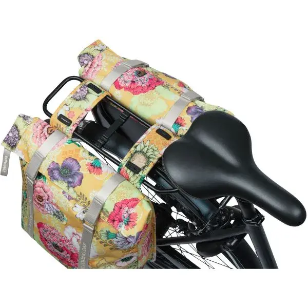 Basil Dubbele Fietstas Bloom Field 35 Liter