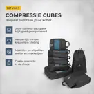 NovaQ Packing Cubes met Compressierits