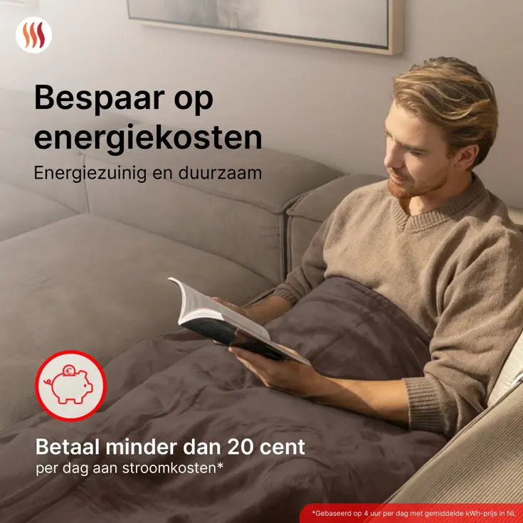 Elektrische Bovendeken XL - 160x120 cm
