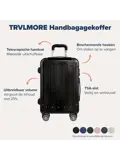 Handbagage Koffer – 45L – Zwart
