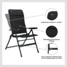 Festo standenstoel L grafiet zwart