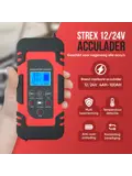 Acculader 12/24V - 4/6/8A