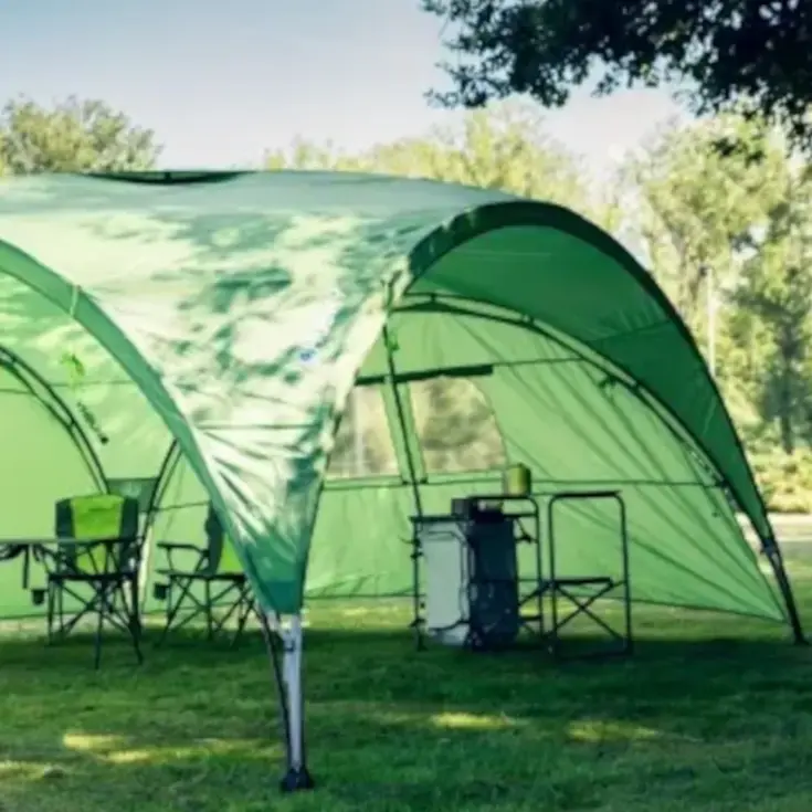Zijpaneel met rits voor partytent Broof XL Shelter