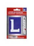 L-sticker voor lesmotor 5x7 cm