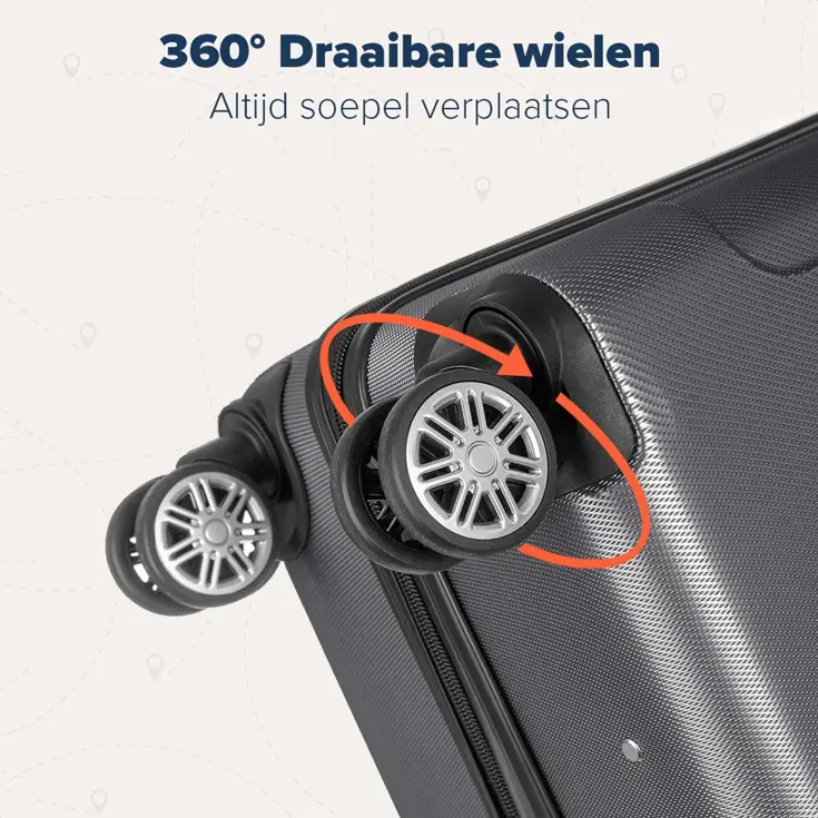 Handbagage Koffer – 38L – Donkergrijs