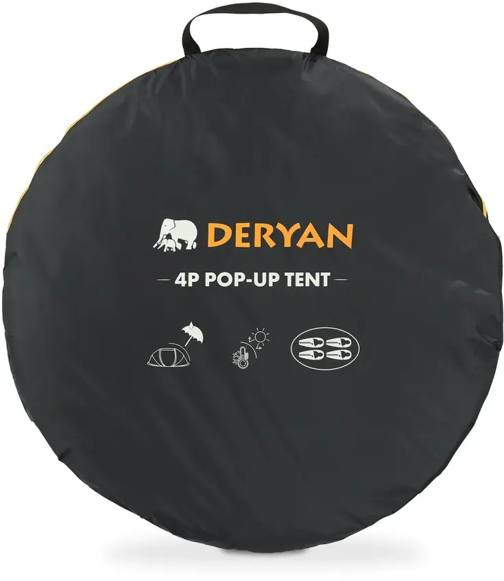 Luxe Pop Up Tent - 4 persoons - 2000MM waterkolom