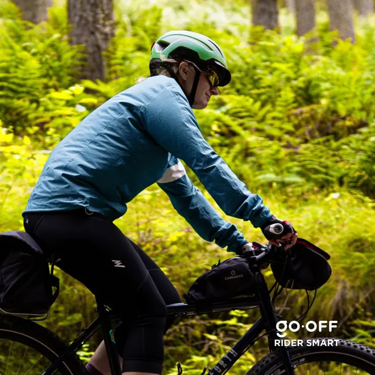 RIDER SMART fietshelm met zonneklep