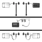 ProPlus Caravanspiegel met Dodehoekspiegel