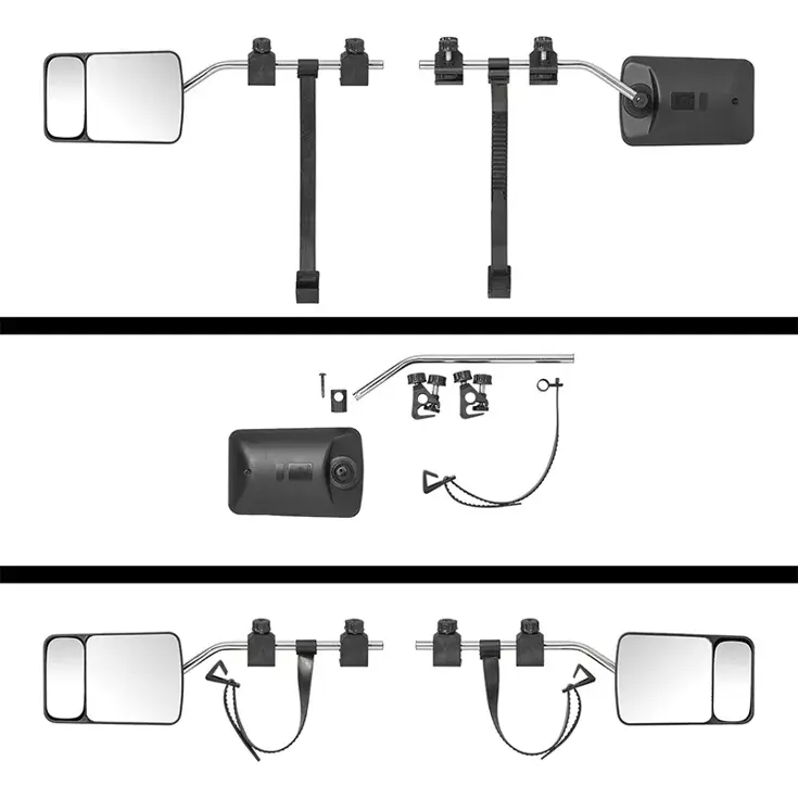 Caravanspiegel met Dodehoekspiegel