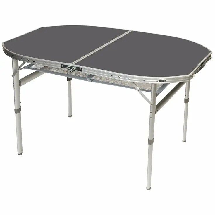 Bo-Camp Tafel Ovaal Koffermodel 120x80 cm
