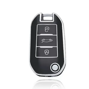 Dutch Shield Sleutelhoesje  Opel zwart A3