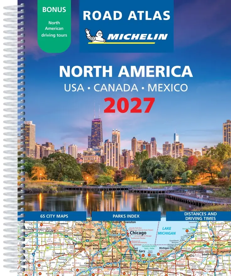 Wegenatlas North America Road Atlas 2027