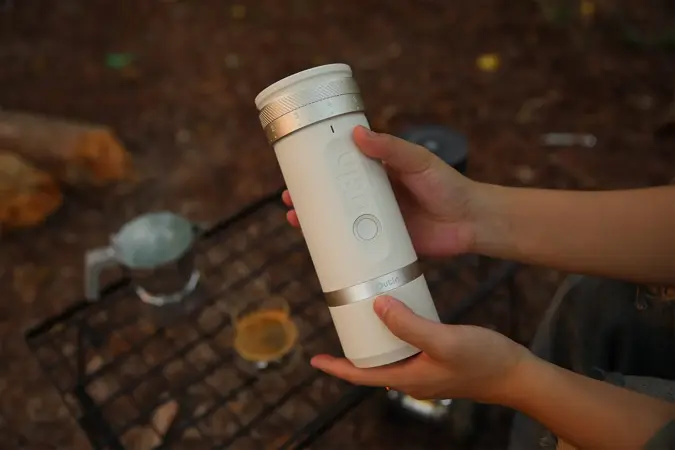 OutIn - Fino Draagbare Elektrische Koffiemolen