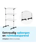 Droogtoren Inklapbaar – 36m – met wieltjes