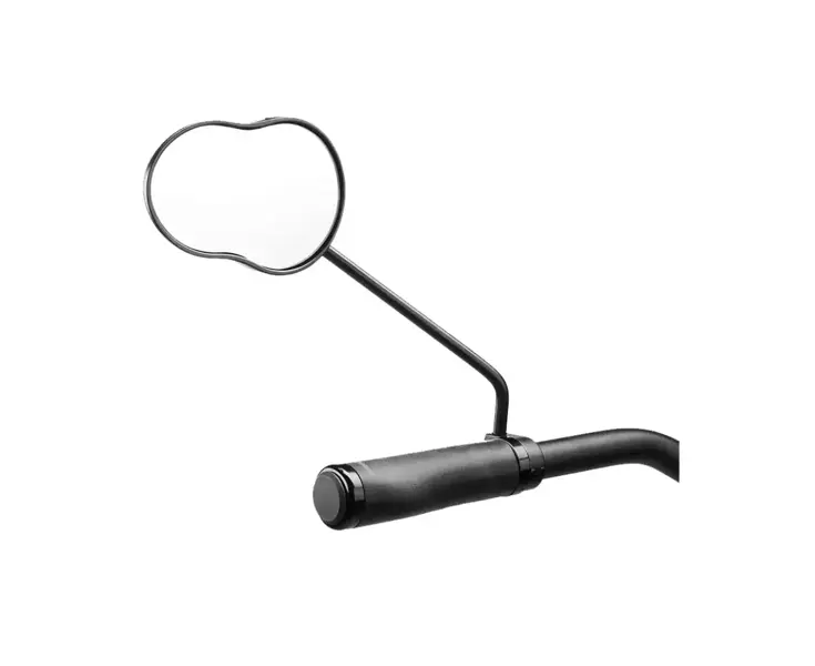 Ergotec spiegel M-99L aluminium zwart zand