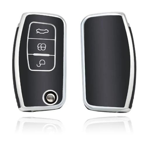 TPU Sleutelhoesje voor Ford zwart G3