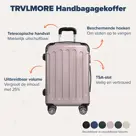 TRVLMORE Handbagage Koffer - 45L