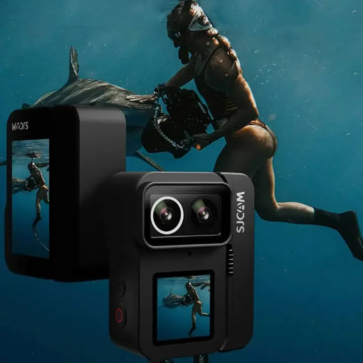 SJ20 4K 60fps Dual lens Wifi action cam en dashcam