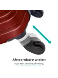 Reiskoffer M ABS 74L met TSA-slot en 360° wielen
