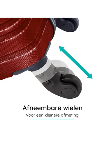 Reiskoffer S ABS 39L met TSA-slot en 360° wielen