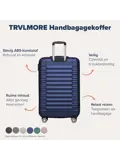 Handbagage Koffer – 38L – Donkerblauw