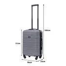 BlockTravel handbagage - S - TSA-slot - 39L