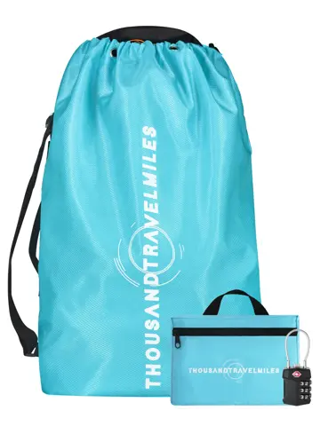 Flightbag vliegtuighoes TSA slot 60–90L – Li Blauw