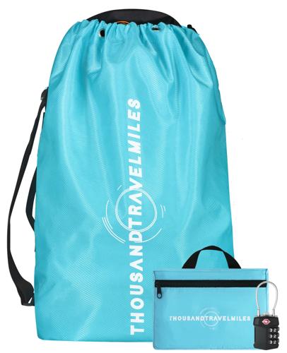 Flightbag vliegtuighoes TSA slot 60–90L – Li Blauw