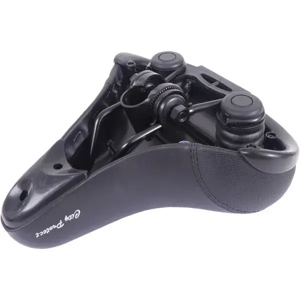 Edge Fietszadel Stad Protect - Zwart