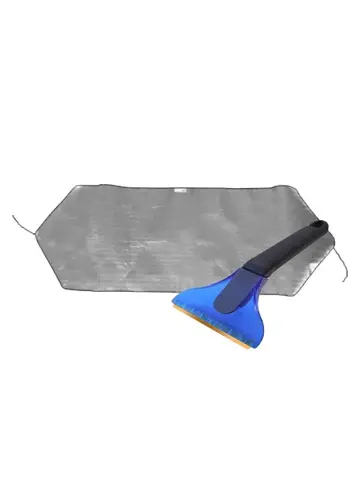 Zon - vorst bescherm deken inclusief ijskrabber