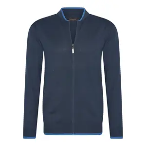 Heren Full Zip Cardigan Cappuccino Italia
