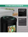Avalo Prullenbak met Sensor 50L - RVS