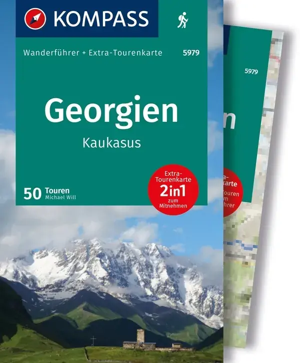 Wandelgids WF 5979 Georgien - Kaukasus
