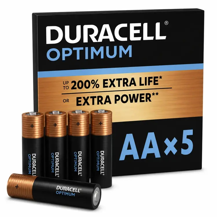Alkaline AA batterijen - 5 stuks