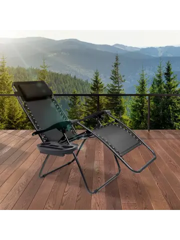 LifeGoods Opvouwbare Tuinstoel