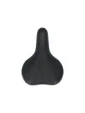 Zwart unisex fietszadel met schokabsorptie