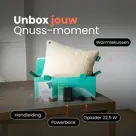 Qnuss Warmtekussen Teddy 45x45