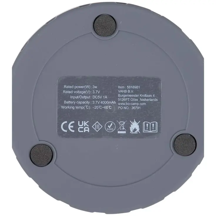 Bo-Camp Tafellantaarn Hastings 200 Lumen