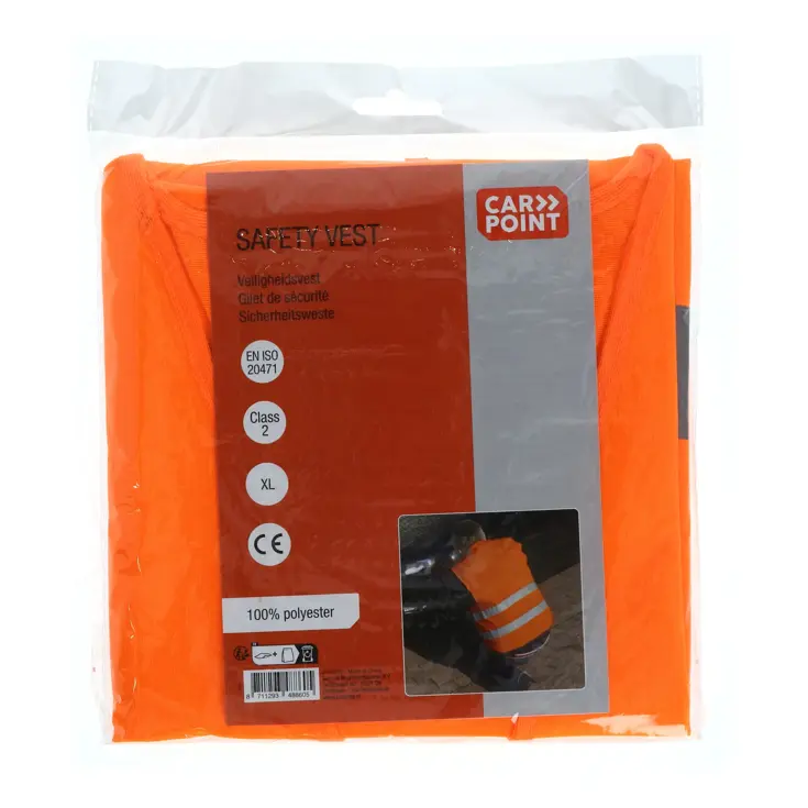 Veiligheidsvest Oxford Oranje Reflecterend XL