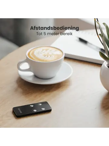 Convectorkachel – 1000W – Zwart