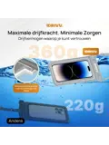 Drivv. Waterdicht Telefoonhoesje - 6.8" Grijs